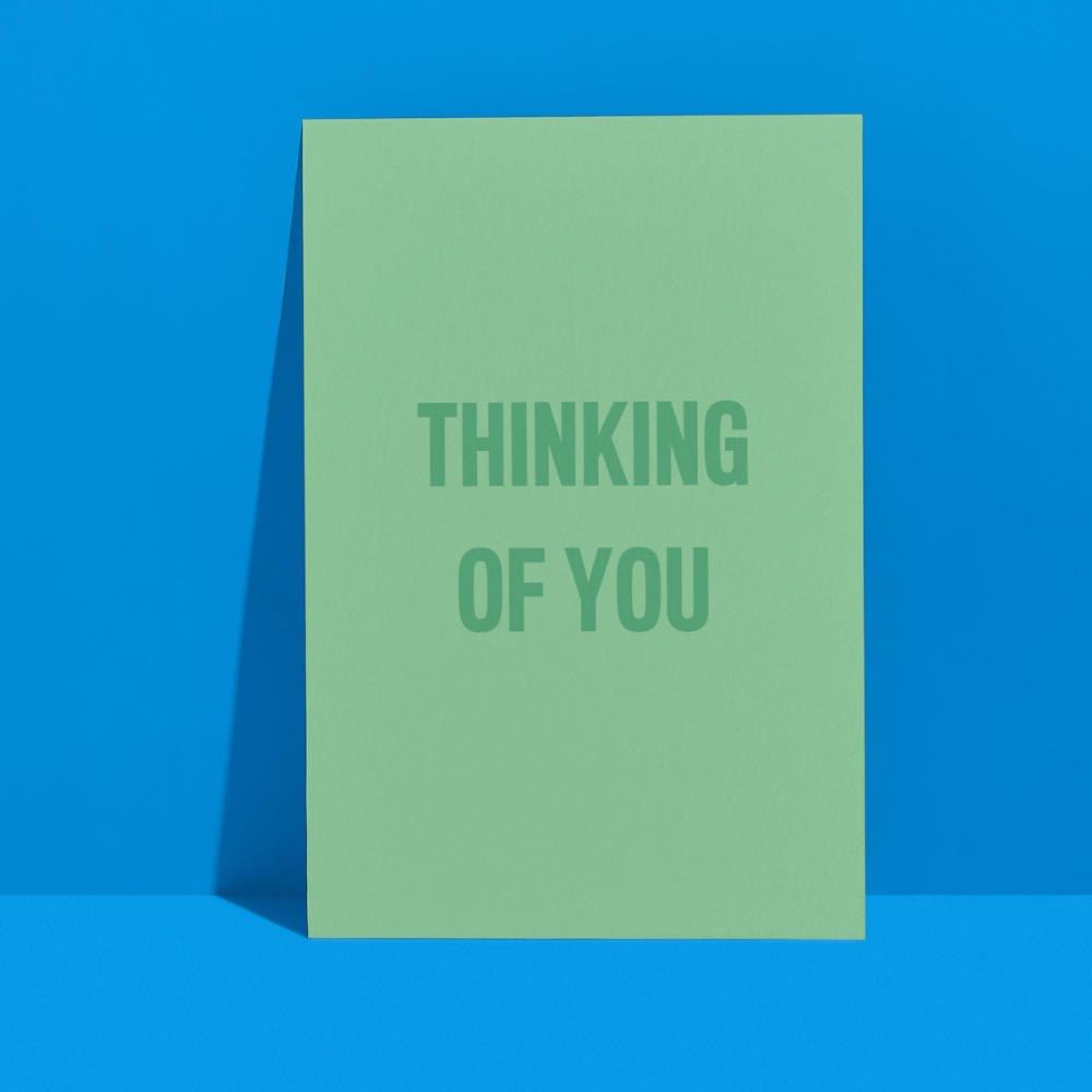Thinking Of You (Green) - Card