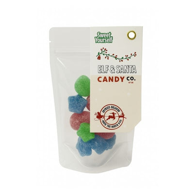 Small Xmas Vegan Sweet Pouch - branded Christmas gift by Sweet Yourself