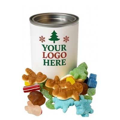 Xmas Sweet Tin - branded Christmas gift by Sweet Yourself