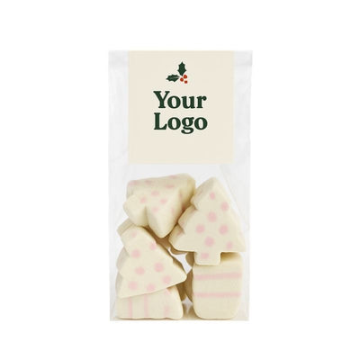 Marshmallow Xmas Tree Bag - branded Christmas gift by Sweet Yourself