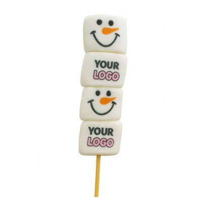 Snowmallow Skewer - branded Christmas gift by Sweet Yourself